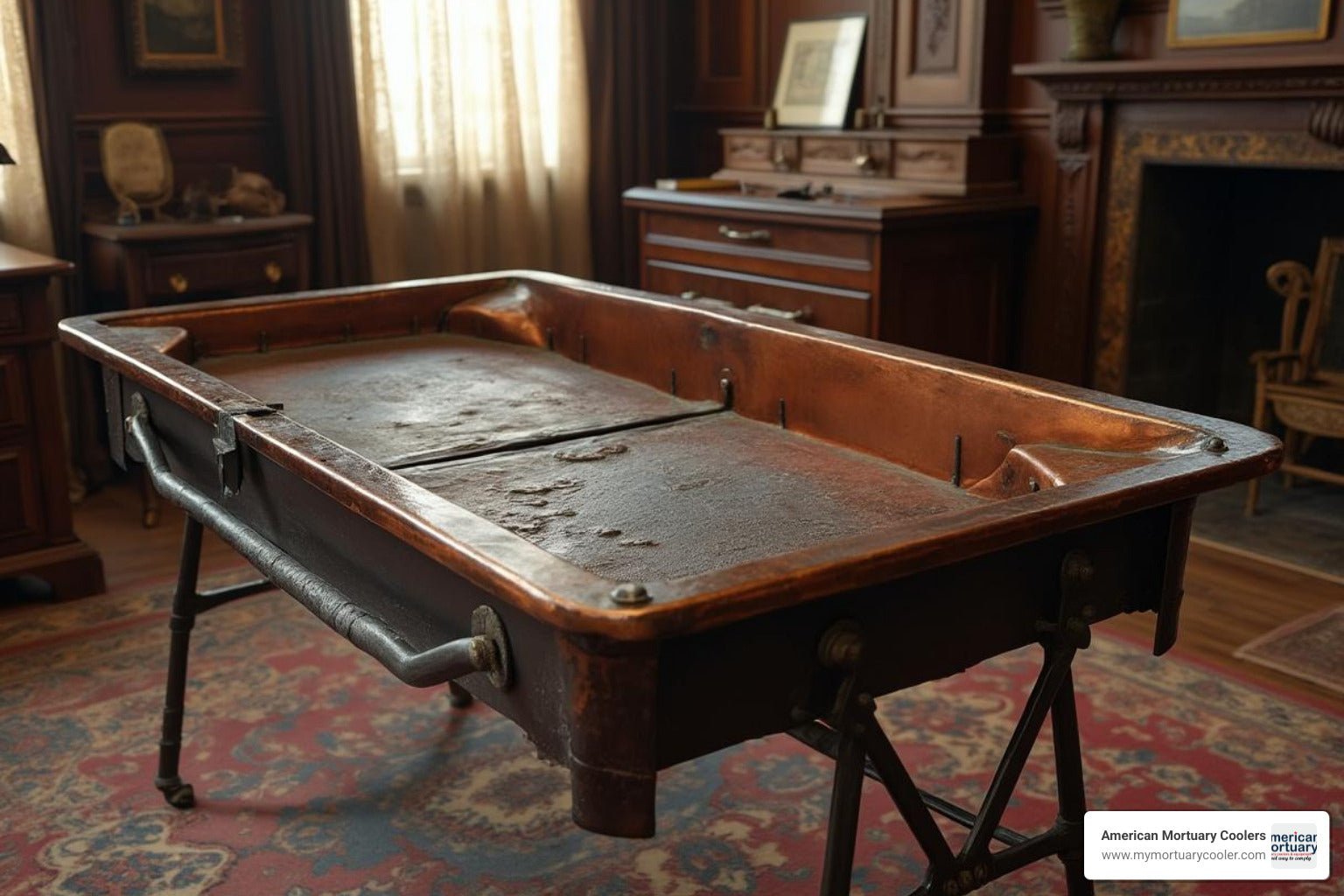 Fold, Carry, Embalm – The History of Antique Portable Embalming Tables - American Mortuary Coolers & Equipments Fold, Carry, Embalm – The History of Antique Portable Embalming Tables - American Mortuary Coolers & Equipments